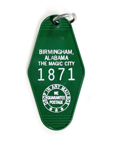 Birmingham Motel Keyring