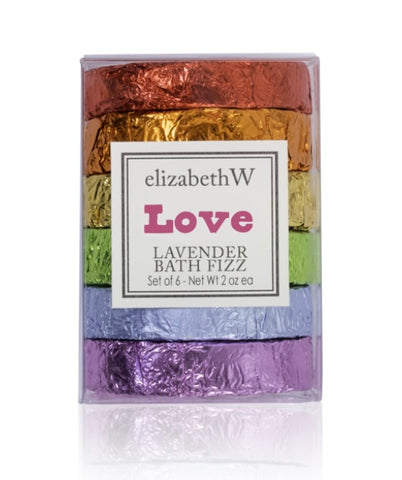 Elizabeth W Love Lavender Bath Fizz Set