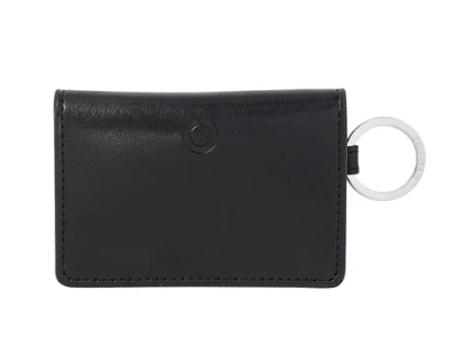Oventure Leather ID Case-Back In Black