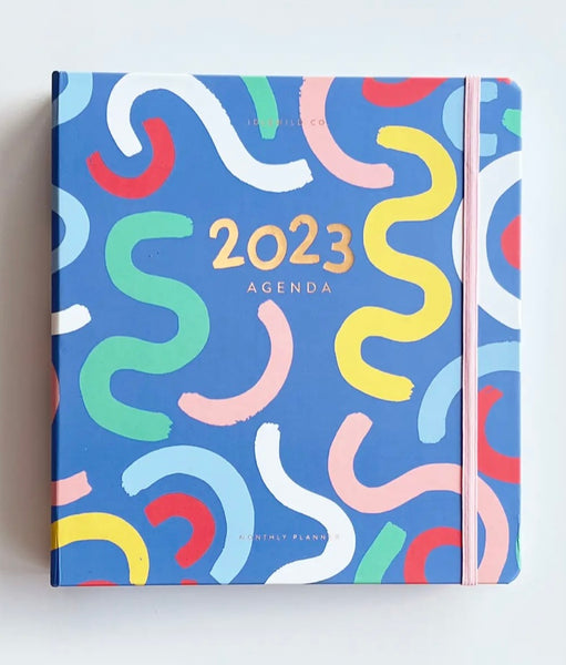 2023 Squiggles Spiral Planner