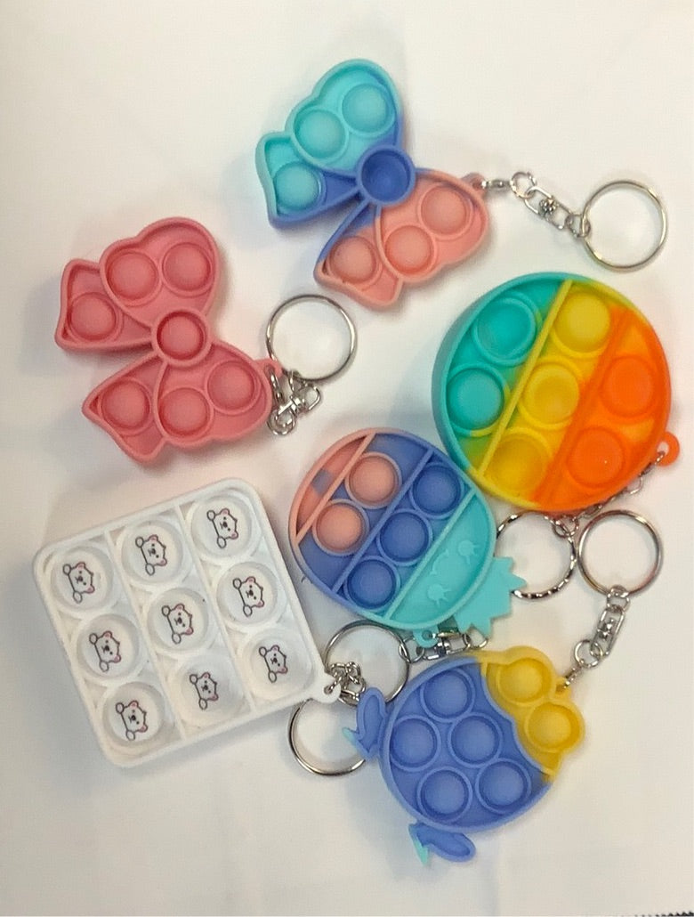 Pop-it keychains