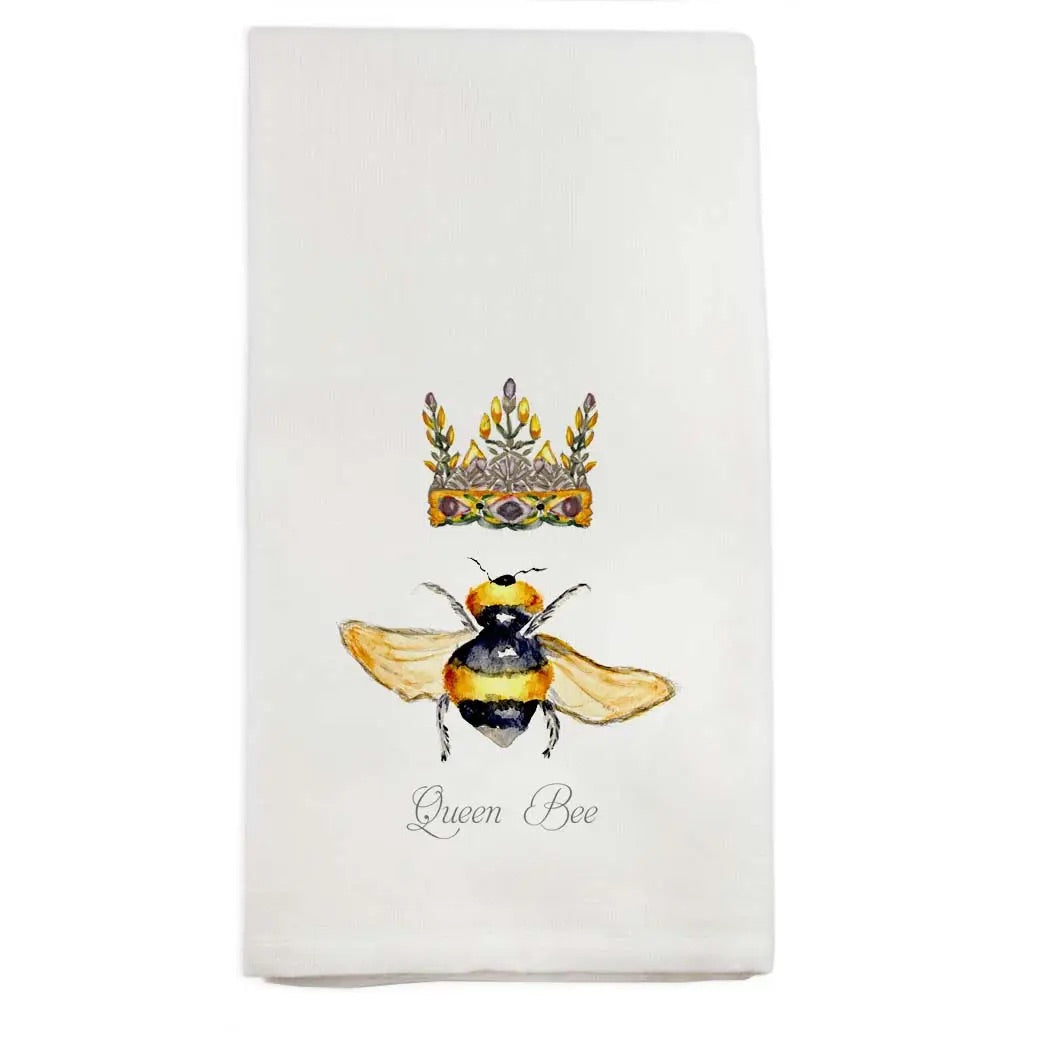 Queen Bee Tea Towel