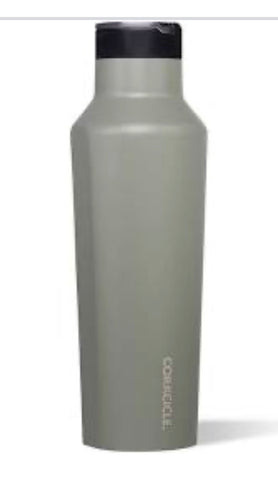 Gray sports Corkcicle canteen