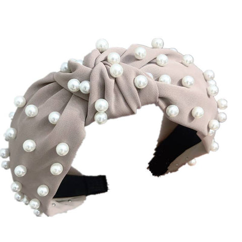 Beige Pearl Headband