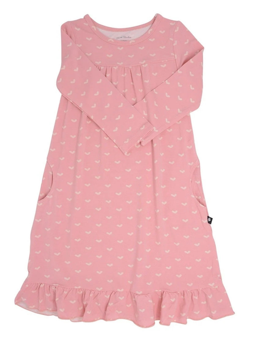 Size 3 Polka Hearts Nightgown