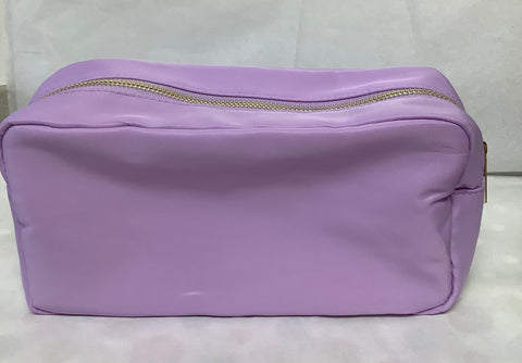 Light Purple Nylon Cosmetic Bag