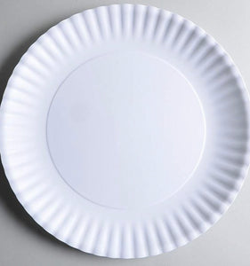 White Melamine Platter 16”