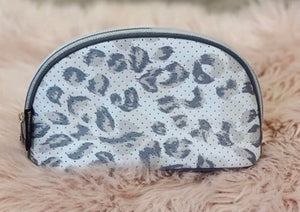 Prenelove Neoprene Cosmetic Bag-Yorkville (Gray Leopard)