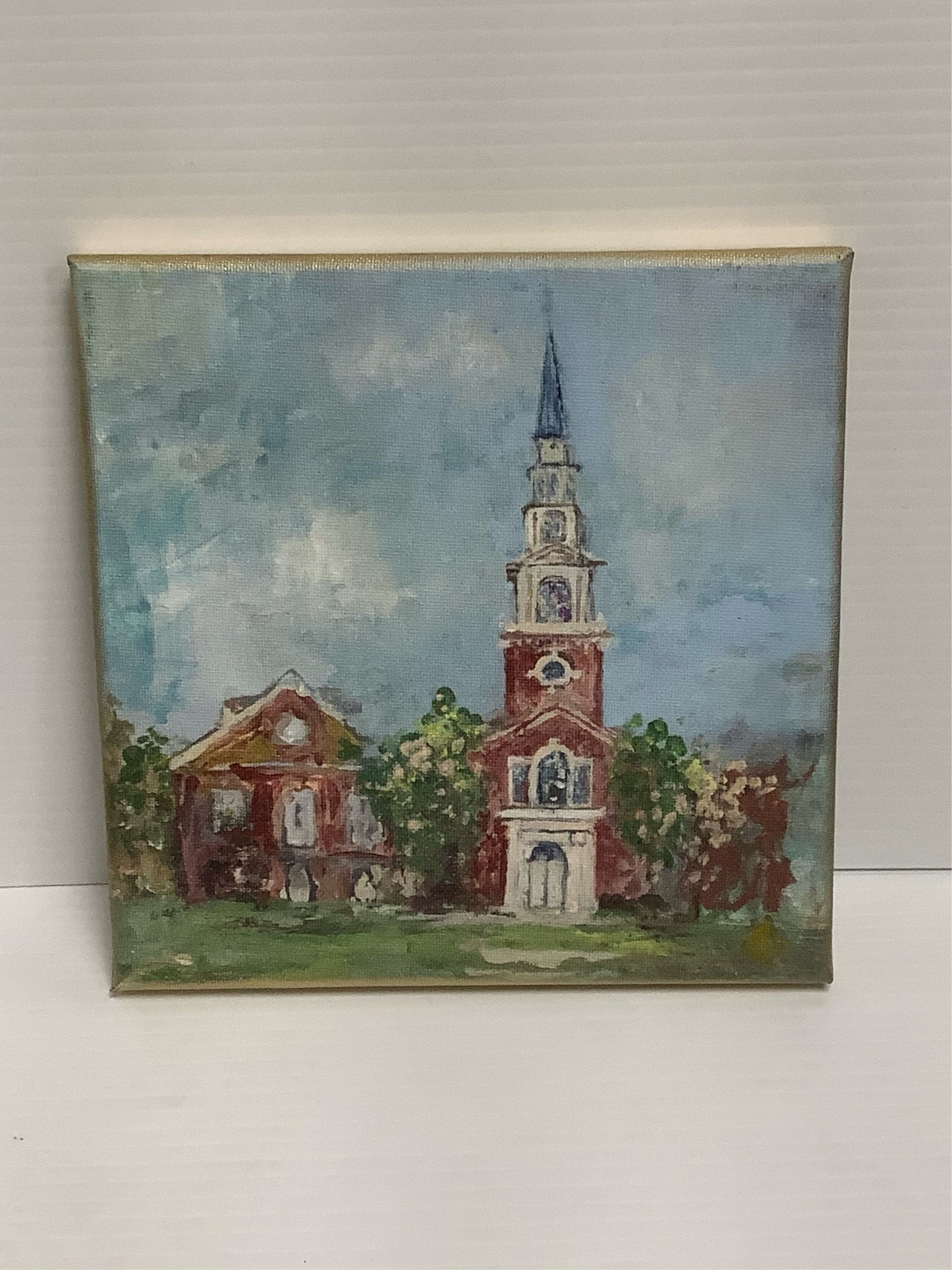 12x12 Reid Chapel Samford Thin Canvas