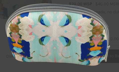 Prenelove Cosmetic Bag- Monet Blue
