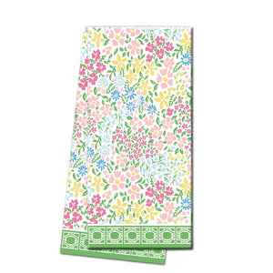 Palm Beach Colorful Floral Tea Towel