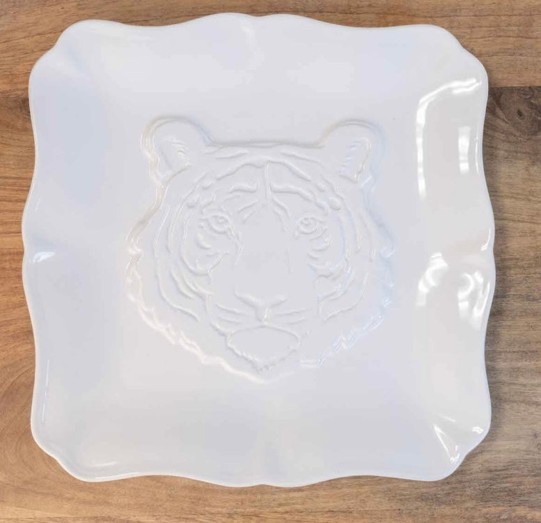 Go Get ‘Em Tiger Square Platter