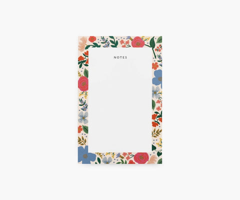 Rifle pink floral Notes notepad