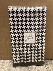 Houndstooth Paper Guest Napkins