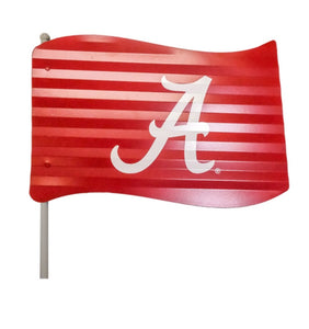 Alabama “A” Metal Flag Garden Stake