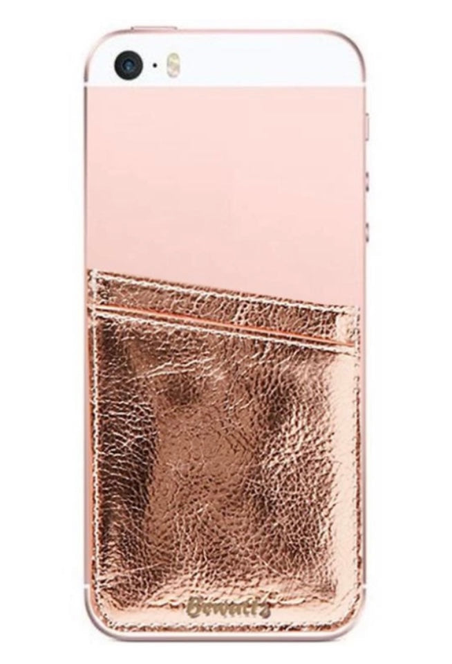 Holographic Phone Pocket- Gold Metallic