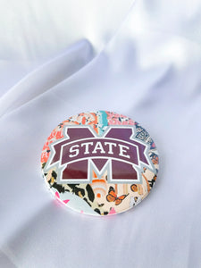 Mississippi State Logo Button