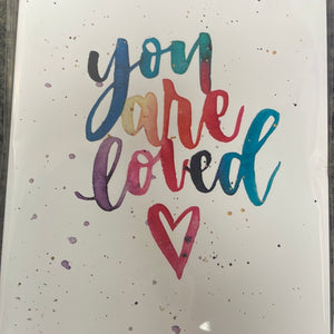You are loved cards