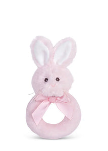 Pink Lil Bunny Ring Rattle