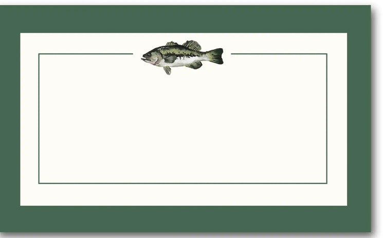 Largemouth Bass Gift Tags