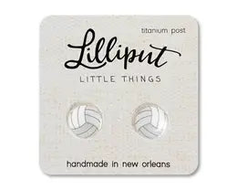 Lilliput Volleyball Earrings