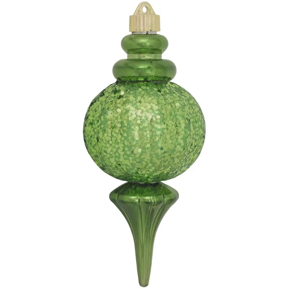 Green finial ornament