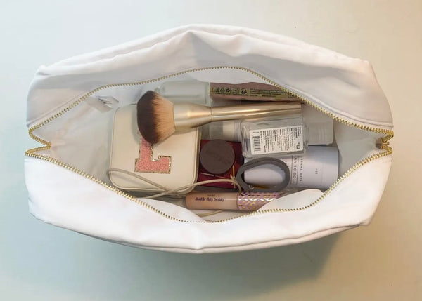 White BRIDE X-Large Nylon Pouch