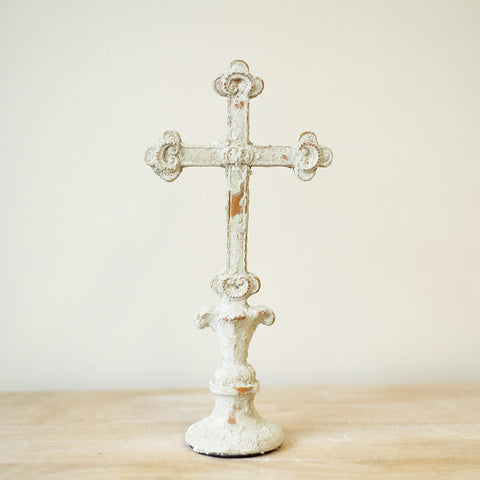 Antique cream cross
