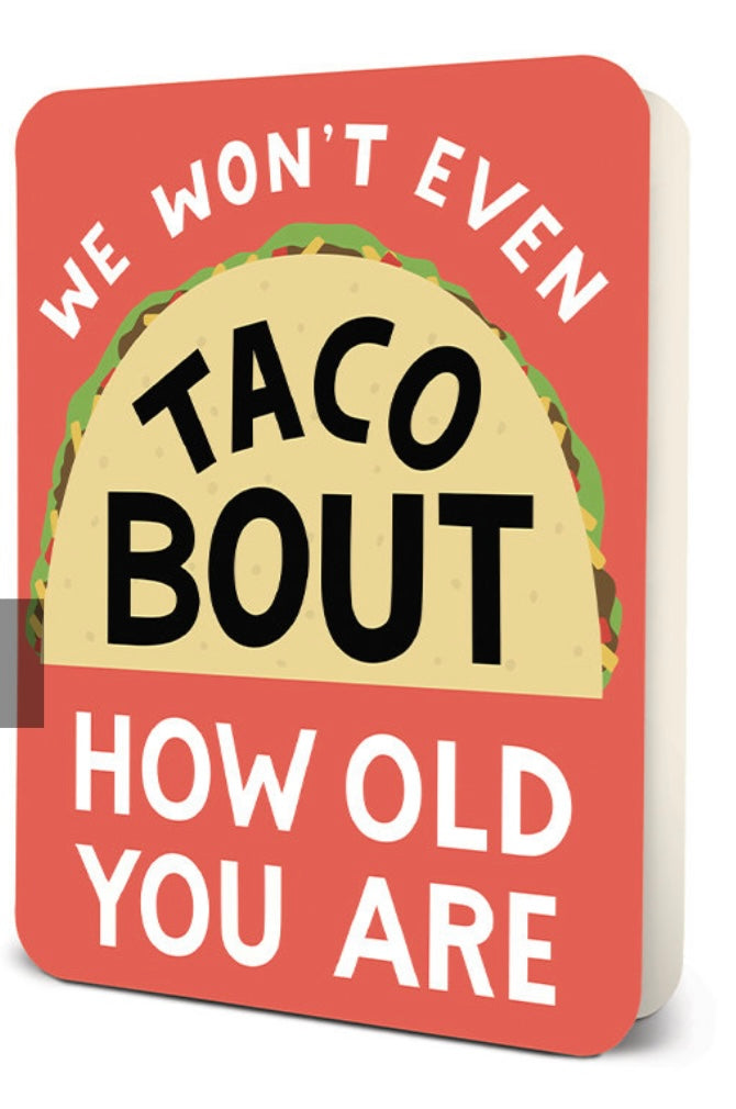 Taco Birthday Card