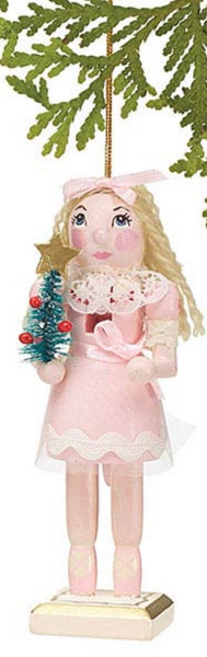 Nutcracker Ballet Wooden Ornament (Clara)