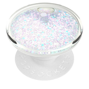 White glitter Popsocket