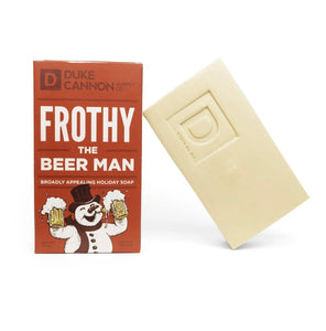 Duke Cannon Bar Soap- Frothy the Beer Man