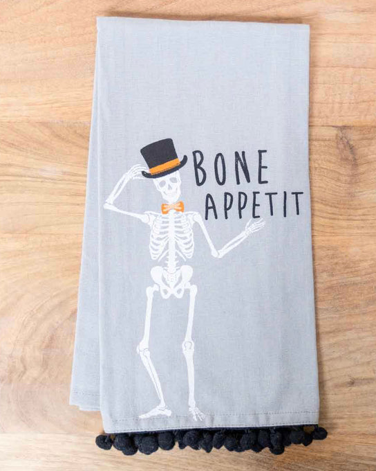 Bone appetite hand towel