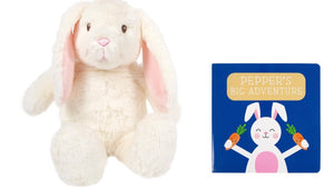 Pepper’s Big Adventure Book and Plush Bunny