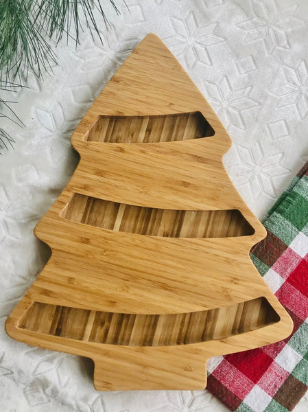 Christmas Tree Serving Board