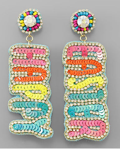 Bright Happy Easter Earrings