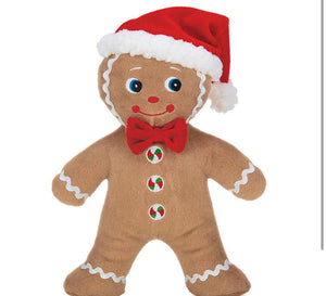 Gingerbread plush baby toy