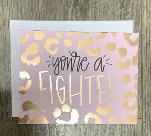 You’re A Fighter Card