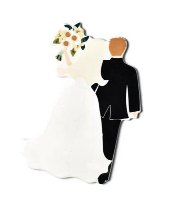 Happy Everything Fair Skin Bride and Groom Mini Attachment