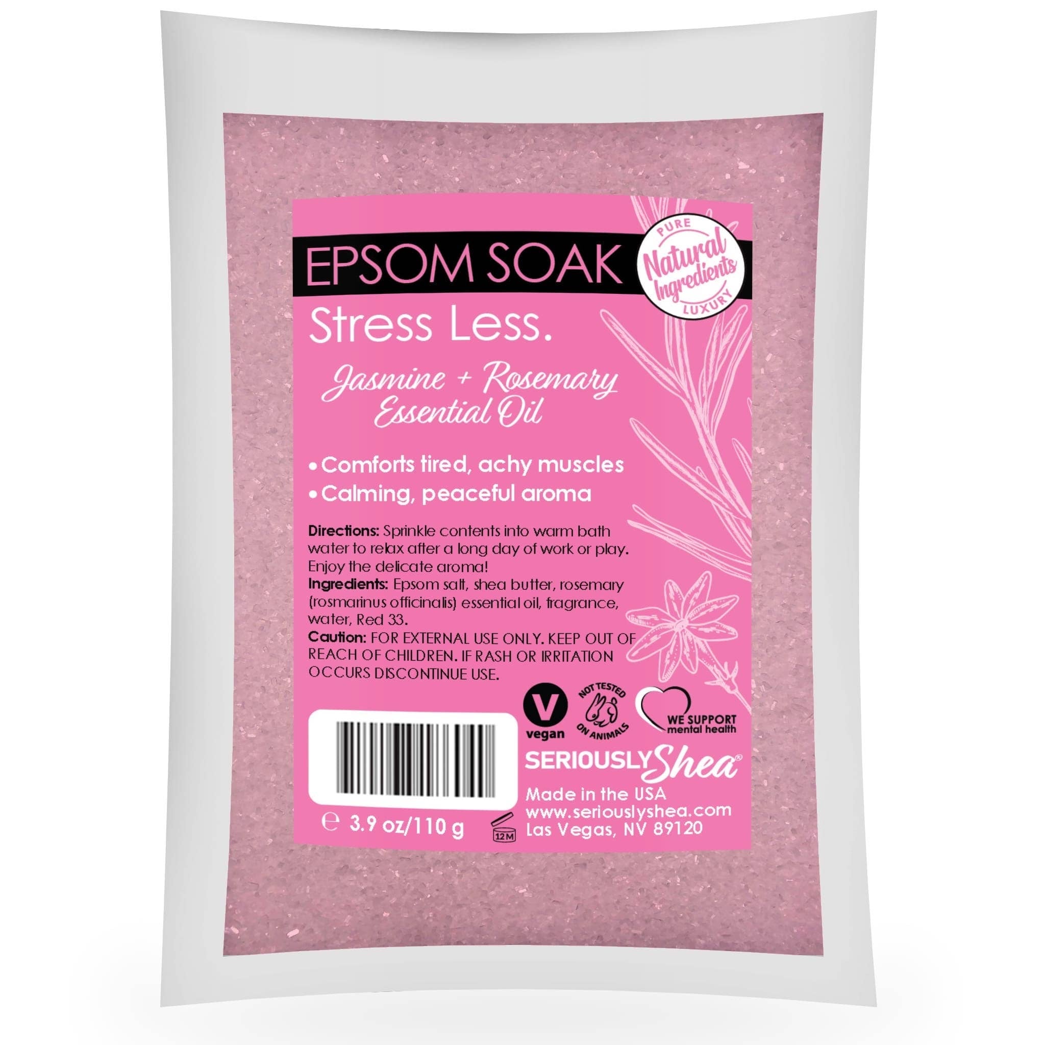 Stress Less Epsom Soak