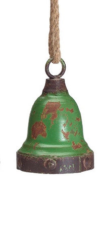 Green Bell Ornament