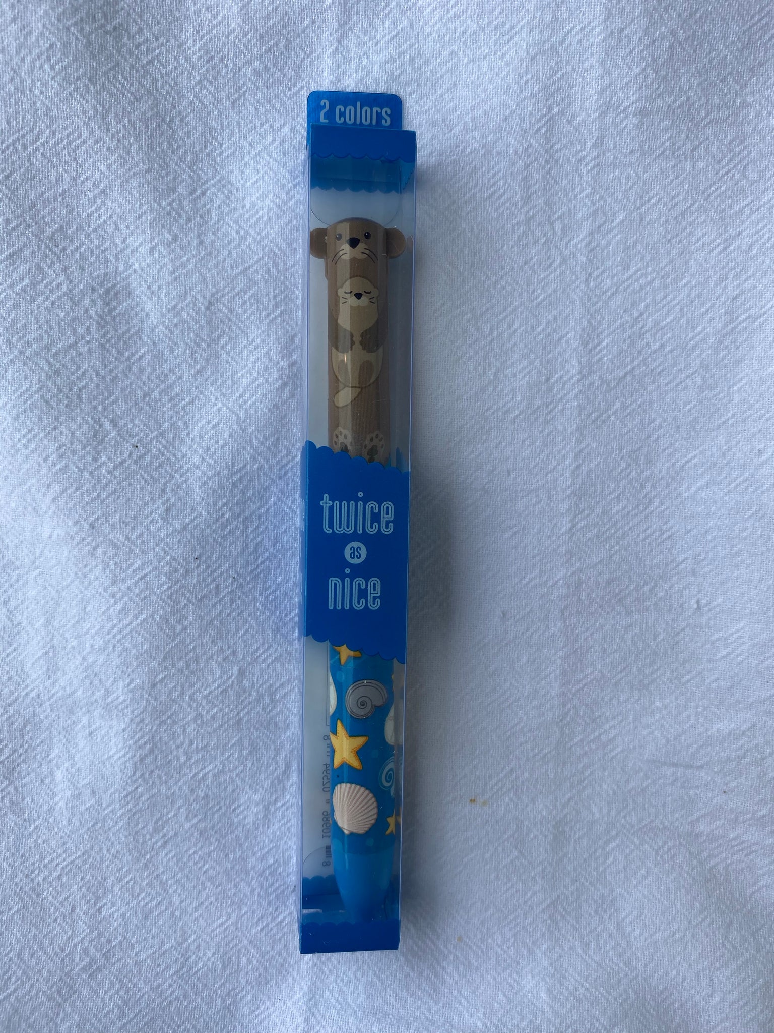 Twice as nice otter pen