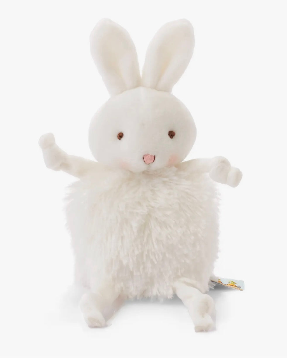 White Roly Poly Bunny