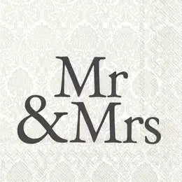 Mr. and Mrs. Lunch Napkins