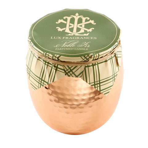 Noble Fir Copper Candle