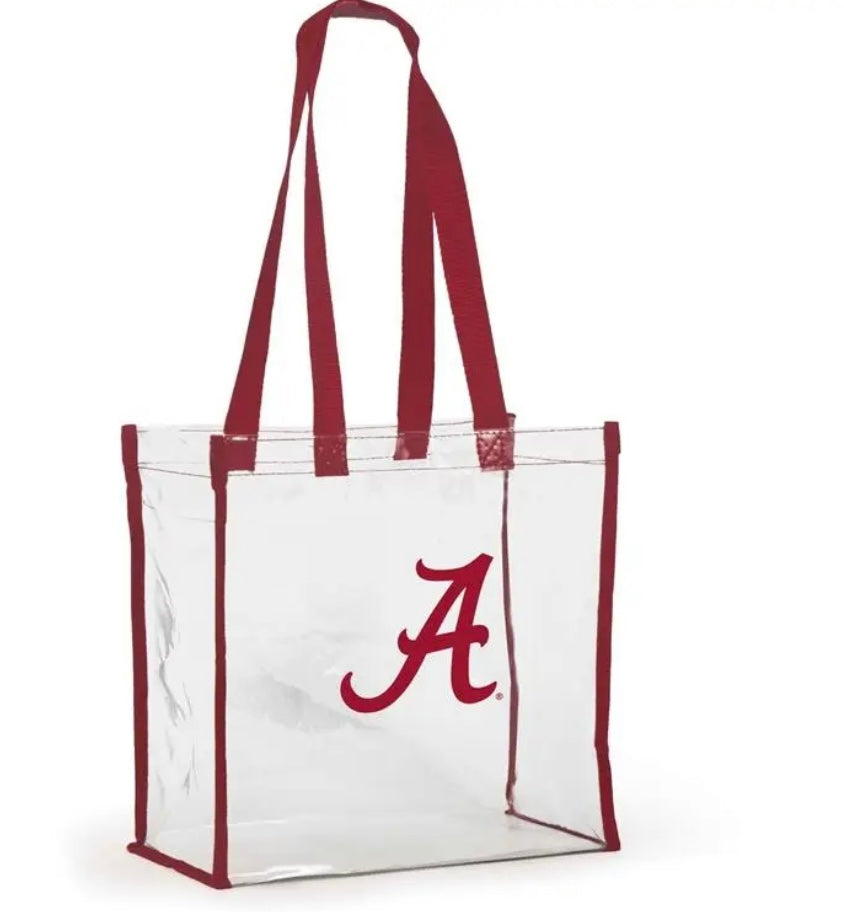 Alabama Clear Stadium Tote