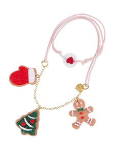 Mitten, Gingerbread Man, and Tree Child’s Necklace