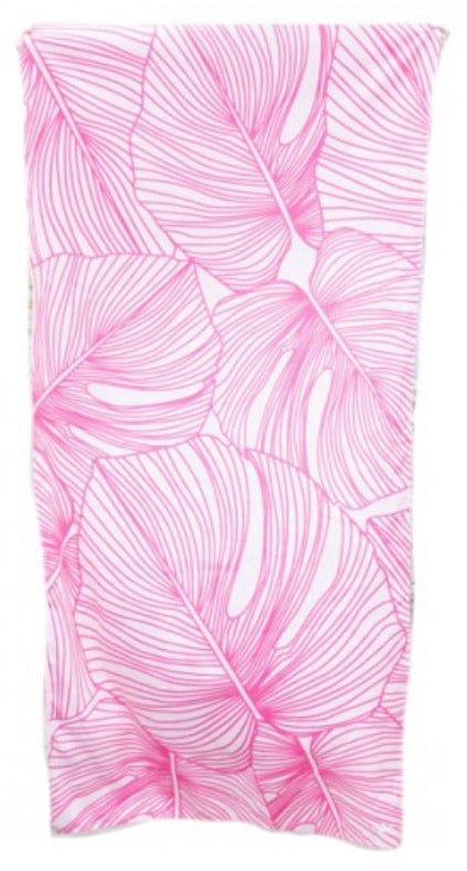 Light/Hot Pink Tahiti Beach Towel