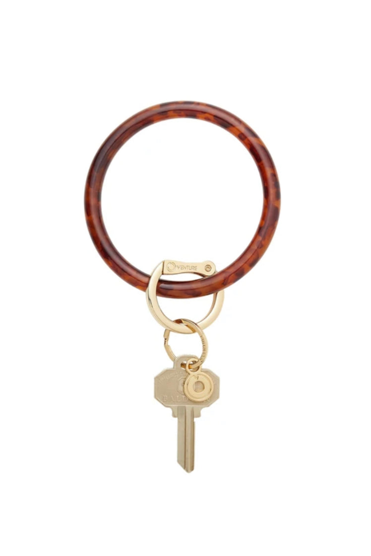 Oventure Tortoise Resin Key Ring