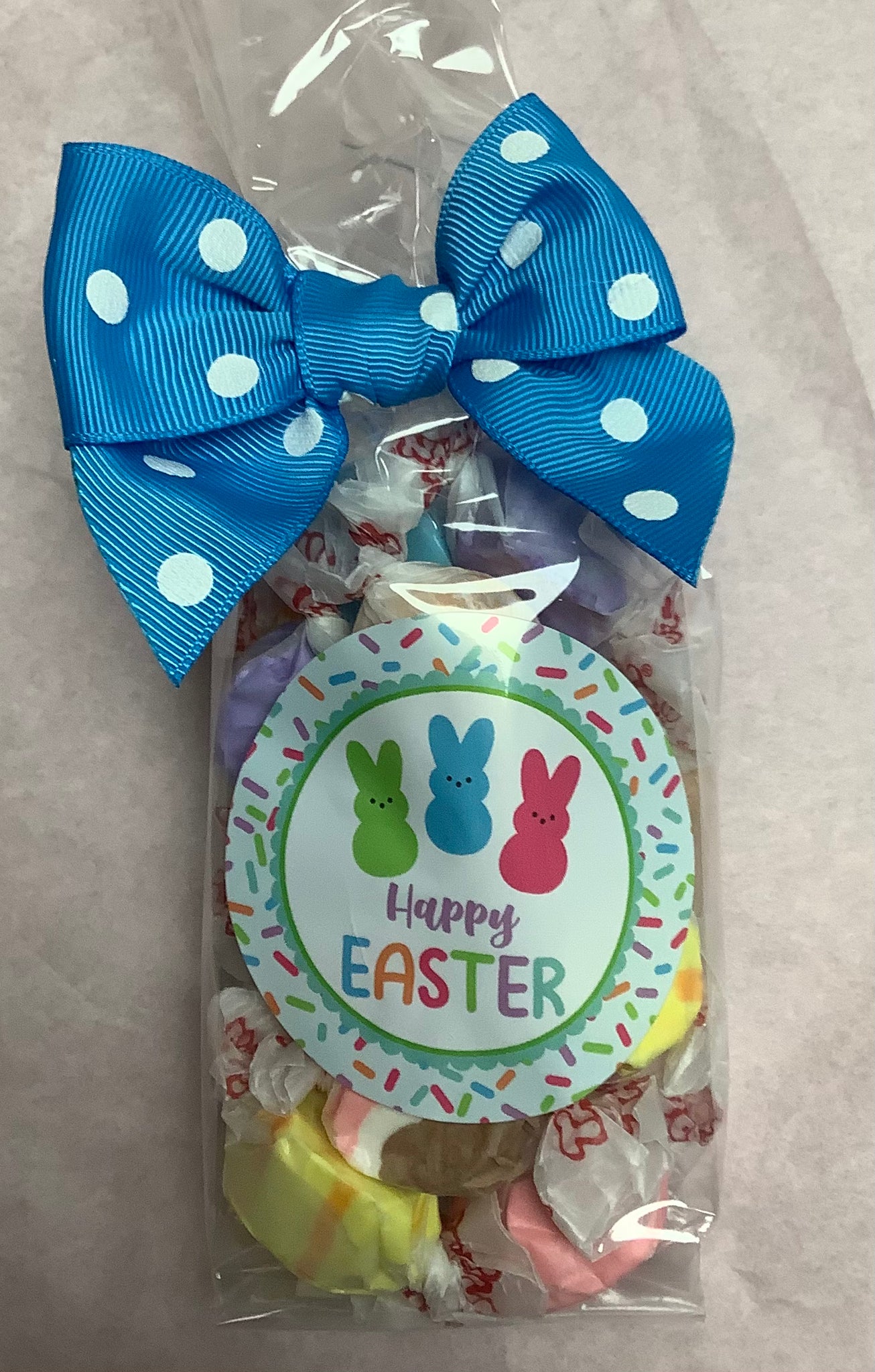 Easter Salt Water Taffy Candy Bag